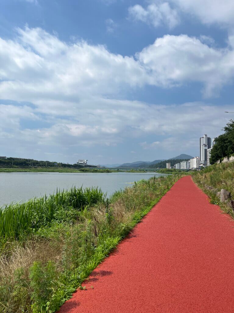 아침러닝풍경