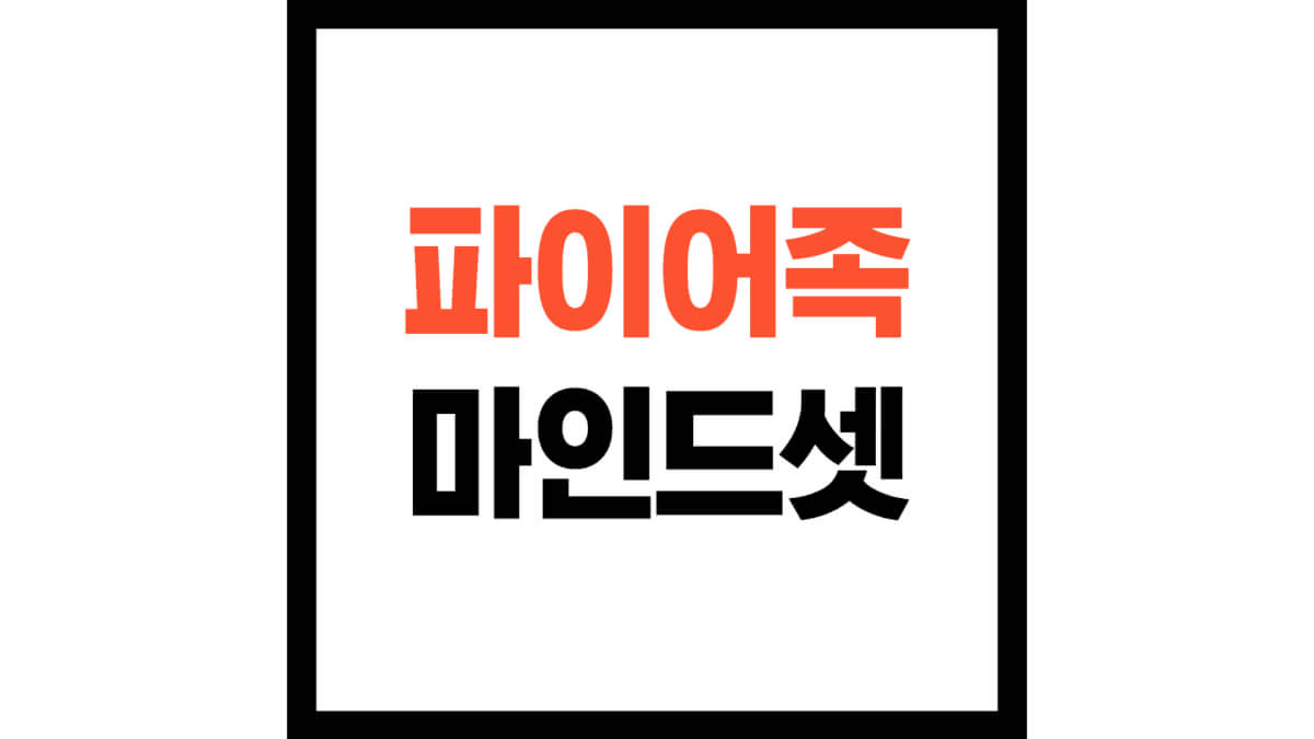 파이어족마인드셋